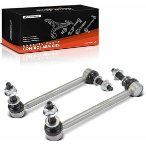 A-Premium 2 X Bront Sway Bar Links Bar Bar Bar ، متوافقة مع Jeep Wk2 Series Grand Cherokee 2021 2022 2023 2024 ، 4 Door