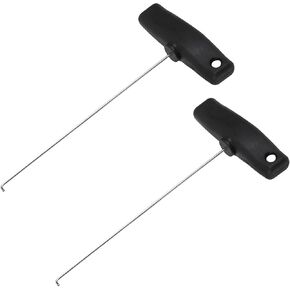 2PCS Instrument Cluster Removal Pulling Hooks Tool, Automotive Dashboard Removal Tool with T Handle, Compatible with A Class, B Class, C Class and More, Car Accessories