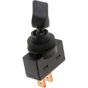 Dorman 85964 Toggle Switch - Black On/Off Duck Bill Non-Glow - 20 Amp Universal Fit