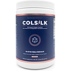 معهد أبحاث الجلد كولسيلك كولاجين مسحوق مع الكولاجين ، اللبأ ، و polypodium للجلد والشعر والأظافر ودعم المفصل - مغرفة واحدة لكل وجبة - غير متوفرة (إمداد واحد)