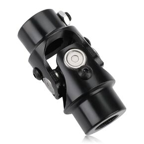 11/16"-36 Spline x 3/4" DD Single Steering Shaft Universal U Joint, 83mm (3-1/4"), Working Angle 35° Degree