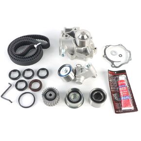 EJ251 EJ253 Engine Water Pump Timing Belt Kit Fits for Subaru Forester Impreza Legacy Outback Saab 9-2X 1999 2000 2001 2002 2003 2004 2005 2.5L OE 13028-AA231 13073-AA080 13073-AA190