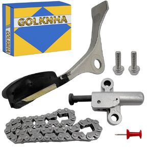 Cam Timing Chain Tensioner Arm Kit Compatible with Honda Recon 250 TRX250X TRX250EX TRX250TM TRX250TE OEM# 14510-HM8-000 14401-HN5-671 14540-HN5-671 2001-2024