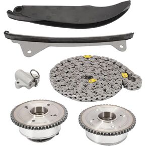 24321-2E010 مجموعة سلسلة التوقيت مع 2pcs 2pcs و sprocket sprocket fvt forte cerato tucson forte5 kona veloster 2017-2022 2.0L 243212e010 24350-2e011