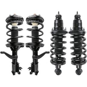 MostPlus 2x Front Quick Complete STRUTBLY متوافقة مع 2003-2011 Honda Element (مجموعة 2) 172135،172136