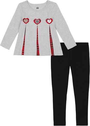 مقر Kids Birls 2pc مجموعة Legging Legging in Kuwait