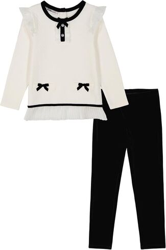 مقر Kids Birls 2pc مجموعة Legging Legging in Kuwait