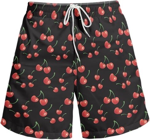 PinUp Angel Men's Swim Trunks Beachwear Outdoor Quick Dry Retro Drawstring Board Short Bathing Suit Shorts for Beach Travel in Saudi Arabia