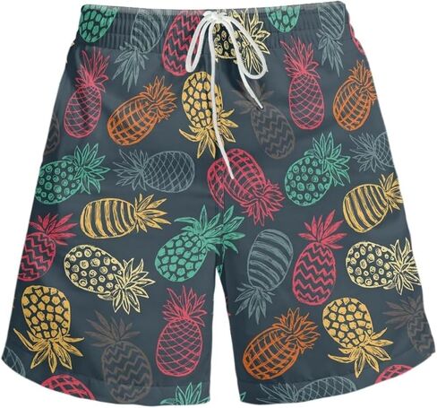 PinUp Angel Men's Swim Trunks Beachwear Outdoor Quick Dry Retro Drawstring Board Short Bathing Suit Shorts for Beach Travel in Saudi Arabia
