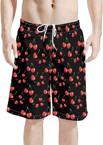 PinUp Angel Men's Swim Trunks Beachwear Outdoor Quick Dry Retro Drawstring Board Short Bathing Suit Shorts for Beach Travel in Saudi Arabia