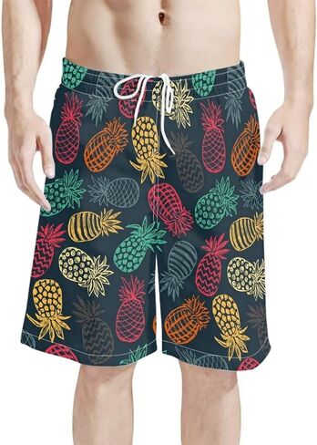 PinUp Angel Men's Swim Trunks Beachwear Outdoor Quick Dry Retro Drawstring Board Short Bathing Suit Shorts for Beach Travel in Saudi Arabia