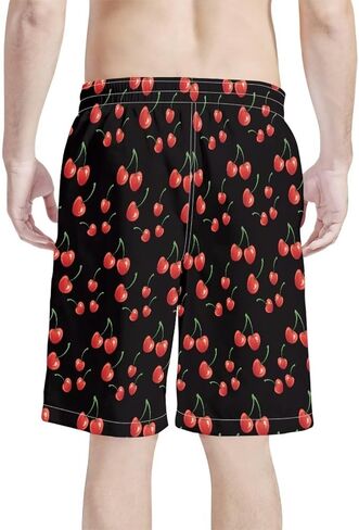 PinUp Angel Men's Swim Trunks Beachwear Outdoor Quick Dry Retro Drawstring Board Short Bathing Suit Shorts for Beach Travel in Saudi Arabia