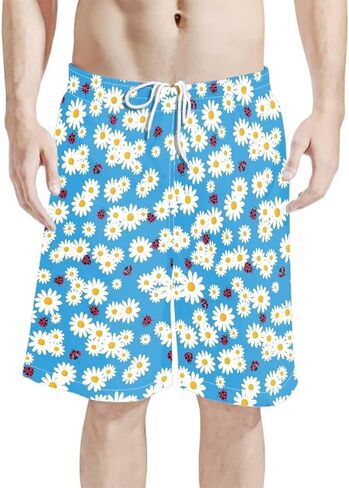 PinUp Angel Men's Swim Trunks Beachwear Outdoor Quick Dry Retro Drawstring Board Short Bathing Suit Shorts for Beach Travel in Saudi Arabia
