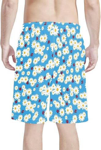 PinUp Angel Men's Swim Trunks Beachwear Outdoor Quick Dry Retro Drawstring Board Short Bathing Suit Shorts for Beach Travel in Saudi Arabia