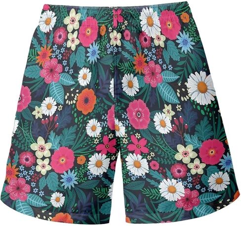 PinUp Angel Men's Swim Trunks Beachwear Outdoor Quick Dry Retro Drawstring Board Short Bathing Suit Shorts for Beach Travel in Saudi Arabia