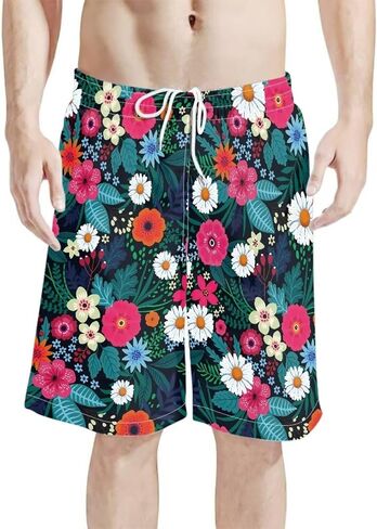 PinUp Angel Men's Swim Trunks Beachwear Outdoor Quick Dry Retro Drawstring Board Short Bathing Suit Shorts for Beach Travel in Saudi Arabia