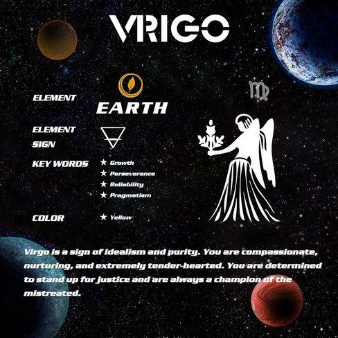 Zodiac Bracelet for Men Women, Natural Stone Star Sign Constellation Horoscope Bracelet Gifts in Kuwait