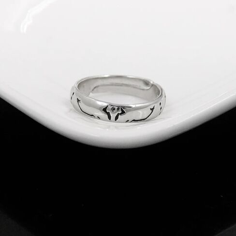 Kaisen Yuta Okkotsu Sukuna Silver Cosplay Accessory Resizable Ring in Kuwait