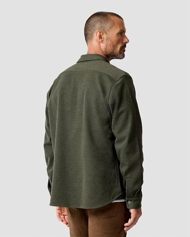 في سترة قميص Sierra للرجال S - 4XL Twill Fall Fall Fashion زر طويل in Kuwait