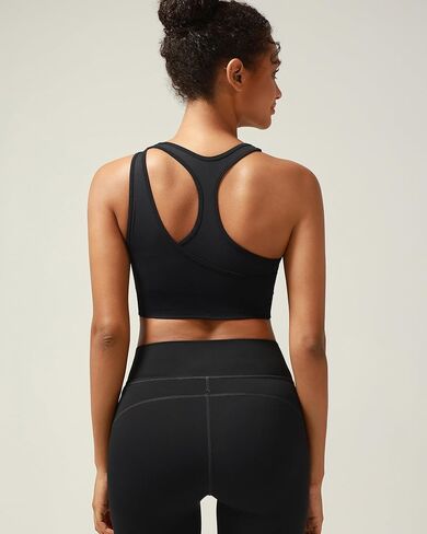 Sports Bras for Women, One Shoulder Sports Bras for Women High Support Workout Fitness Training Yoga Crop Tank Tops in Saudi Arabia
