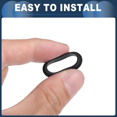 Parking Sensor Seal, Rear Parking Reverse Sensor Ring No.66206923000 for BMW 128i 2008-2013 Black, 4 Pcs in Saudi Arabia