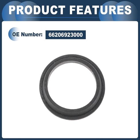 Parking Sensor Seal, Rear Parking Reverse Sensor Ring No.66206923000 for BMW 128i 2008-2013 Black, 4 Pcs in Saudi Arabia