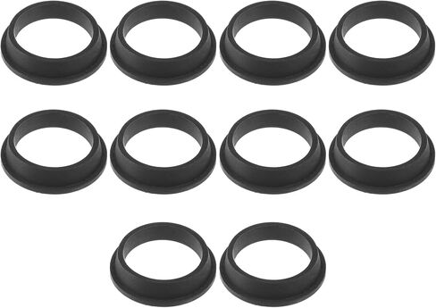 Parking Sensor Seal, Rear Parking Reverse Sensor Ring No.66206923000 for BMW 128i 2008-2013 Black, 4 Pcs in Saudi Arabia