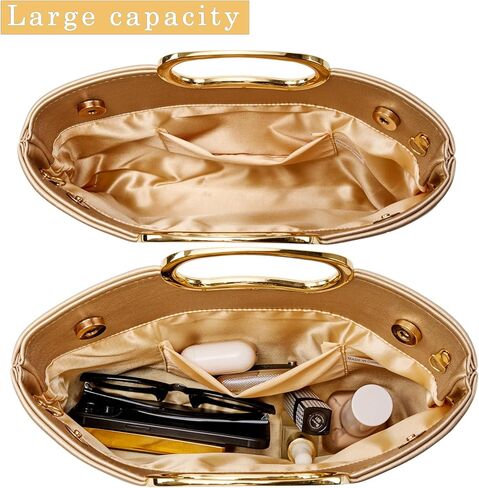 Clutch Purse for Women Vegan Leather Evening Bag Formal Handbag for Wedding Party Prom Bridal in Kuwait