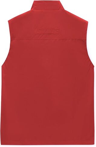 MANLUODANNI Men's Lightweight Vest Sleeveless Outdoor Work Jacket for Travel Hiking Running in Saudi Arabia