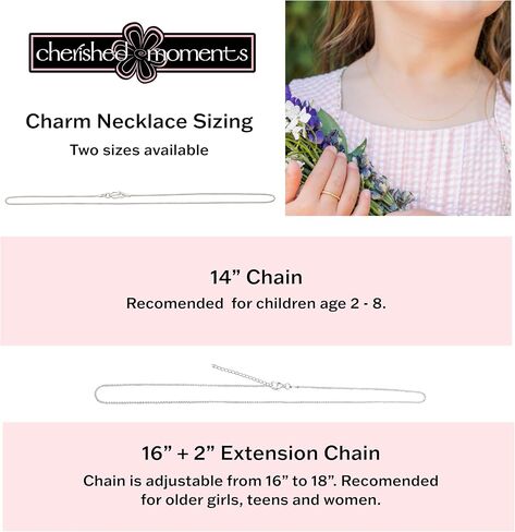 Cherished Moments Girl's Sterling Silver Daisy Flower Necklace with High-End Pearl Accent for Flower Girls 14" in Saudi Arabia