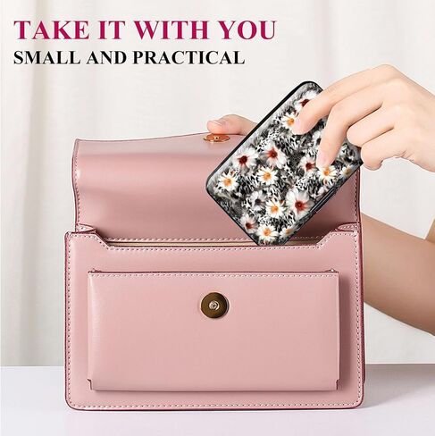 حامل بطاقة ائتمان مصغرة RFID الألومنيوم للنساء الرجال ، حافظة بطاقة شديدة الأعمال ، CATTER CARD Wallet ID CASE لطيف الأزهار in Kuwait