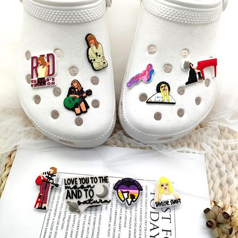 40PCS Shoe Charms for Girls and Women Fashion Music-themed Shoes Accessories Gift for Lover Music Fans in Saudi Arabia