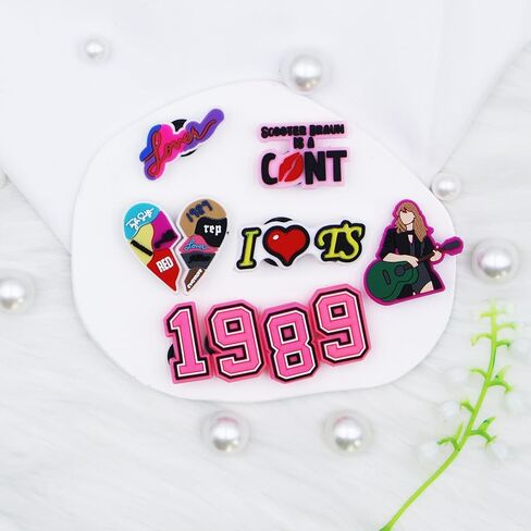 40PCS Shoe Charms for Girls and Women Fashion Music-themed Shoes Accessories Gift for Lover Music Fans in Saudi Arabia