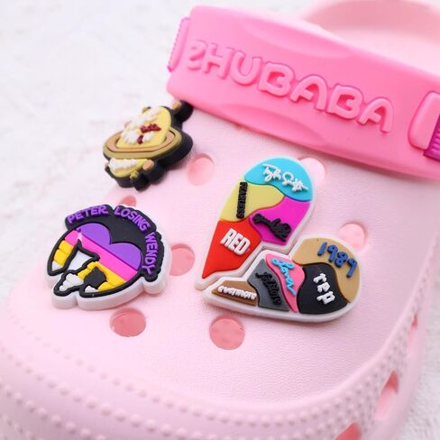 40PCS Shoe Charms for Girls and Women Fashion Music-themed Shoes Accessories Gift for Lover Music Fans in Saudi Arabia