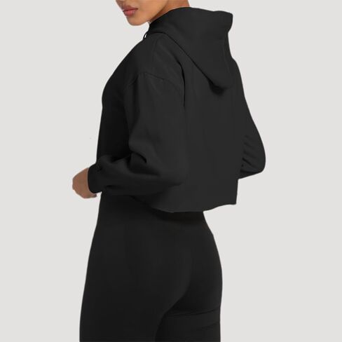 Star Cropped Hoodie for Teen Girls Y2k Aesthetic Graphic Crop Top Hoodies for Women Grunge Pullover Sweatshirts in Saudi Arabia