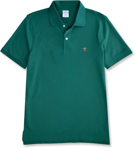 Brooks Brothers Men's Cotton Pique Stretch Logo Short Sleeve Polo Shirt in Kuwait