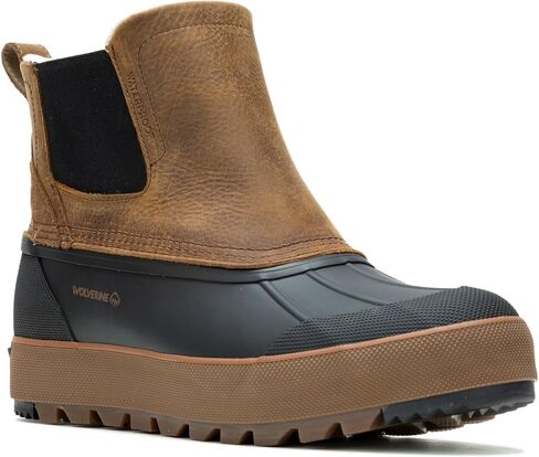 WOLVERINE Men's Torrent Trek Waterproof Insulated Chelsea Snow Boot in Kuwait