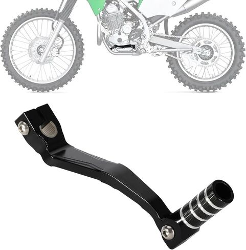 شيفتر التروس لـ KLX230 ، قابلة للطي CNC 6061 رافعة تحول الدراجات النارية الألومنيوم للدراجة الأوساخ KLX230/R/S/SM/RS 2020-2024/KLX232 2024-2025-GREEN in Kuwait