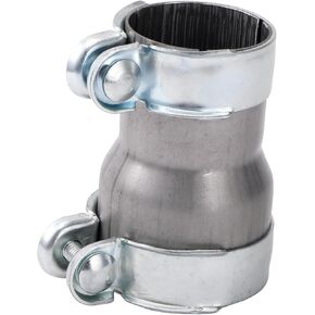 2.5 to 3.0 Inch Stainless Steel Exhaust Adapter, Exhaust Reducer Connector Pipe with Clamp for Many Car Types (2.5-3.0 inch)