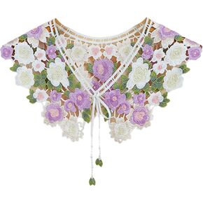 Soundung Fakelar Dollar Doll Half Shirt Blouse Big False Twiber for Women Girls