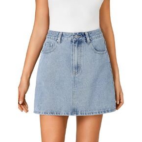 ROOSCIER WIND'S HIVE REFERED JEAN SKIRT TRENDY SUMMIN