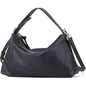 أكياس قاسية من الجلد الكامل الحبيبات للنساء ، وحقيبة كتف متلألئة مع حزام قابل للتعديل وحقائب اليد in Kuwait