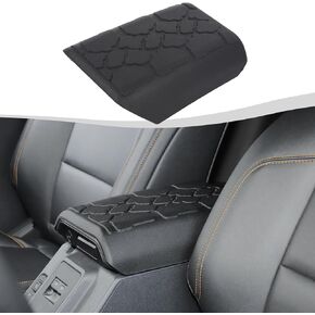 Center Console Armrest Box Cover Fit for Bronco 2021-2025+, Waterproof Rubber Protector Pet Pad Interior Accessories (Black)