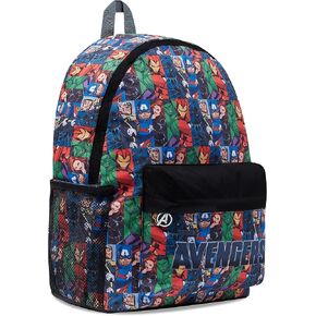 Marvel Backpack - Bags for Travel, Sports Rucksack Gifts (Blue)