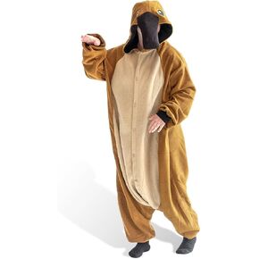 Platypus Kigurumi Unisex Adult Onesie Pajamas Animal One Piece Costume Cosplay Sleepwear
