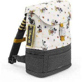 Stokke JetKids BackPack, Pink Lemonade - Expandable Design for Kids 2-7 Years Old - Easy-to-Clean, Water Repellent Fabric - Includes Pull-Out Seat Pad, Name Tag & Detachable Captain Stripes