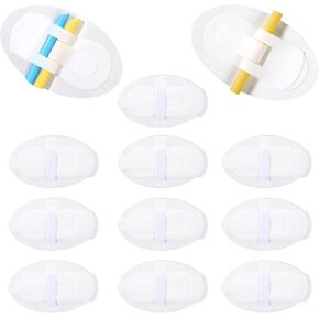 10 PCS Catheter Stabilization Device Foley Catheters Urinary Leg Bag Holder Adhesive Leg Sticker Foam Catheter Securement Fixing Device Accessories for Single/Double Tube G Tube Feeding Tubes