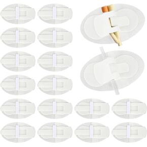 30 PCS Catheter Stabilization Devices, Adhesive Catheter Supplies Adhesive Leg Strap G/J Tube Holder Urinary Leg Bag Legband Holder Hook and Loop Fixing Device Sticker for Drain Stabilizer