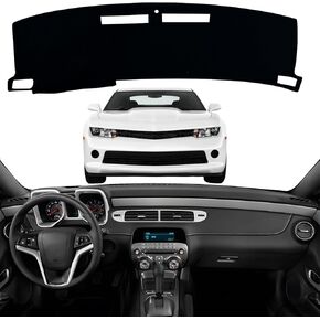 حصيرة غلاف DASH FIT لتشيفي شيفروليه كامارو 2010 2011 2012 2013 2015 بدون ملحقات لوحة غلاف لوحة القيادة HUD