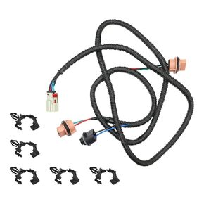 Passenger Side Tail Light Lamp Wiring Harness Fit for Silverado Sierra 1500 2500 HD 3500 HD 2016-2019 Replace 23295977
